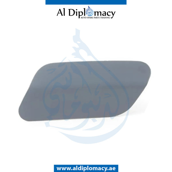 Left HEADLIGHT WASHER COVER for BMW 6 SERIES 2010-2015 models, Part Number 51118052711