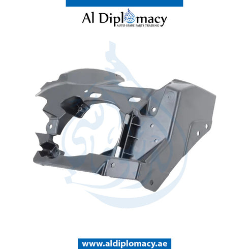 Left FOG LAMP SUPPORT for BMW 4 SERIES 2013-2017 models, Part Number 51118054511