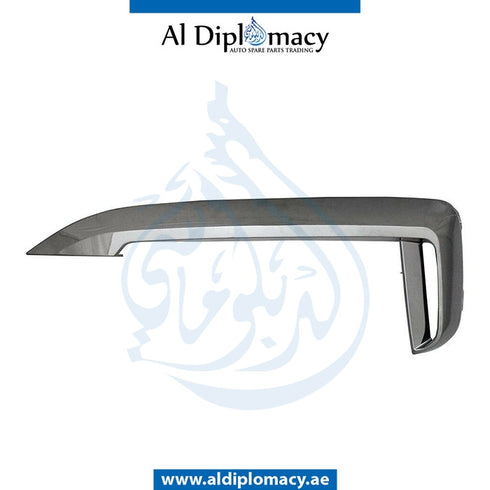 Front Left Lower BUMPER GRILLE MOLDING for BMW 7 SERIES 2015 models, Part Number 51118061119