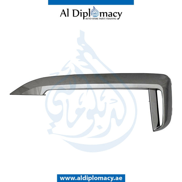 Front Left Lower BUMPER GRILLE MOLDING for BMW 7 SERIES 2015 models, Part Number 51118061119