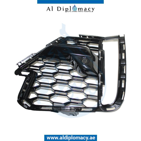 Front Left Lower BUMPER GRILLE for BMW X7 SERIES 2018-2022 models, Part Number 51118069889