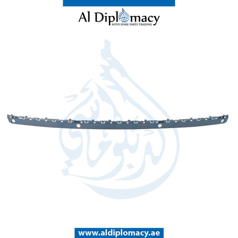 Rear BUMPER Molding, WITH SENSOR Hole, CENTER for BMW 7 SERIES 2001-2008 models, Part Number 51127043365