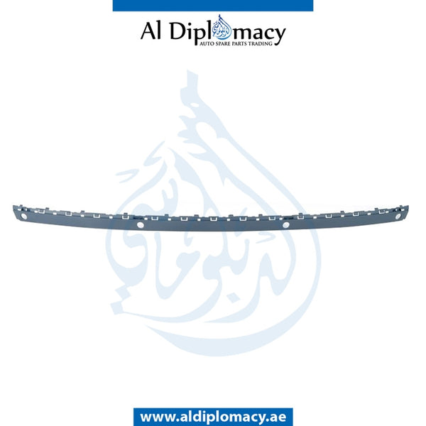 Rear BUMPER Molding, WITH SENSOR Hole, CENTER for BMW 7 SERIES 2001-2008 models, Part Number 51127043365