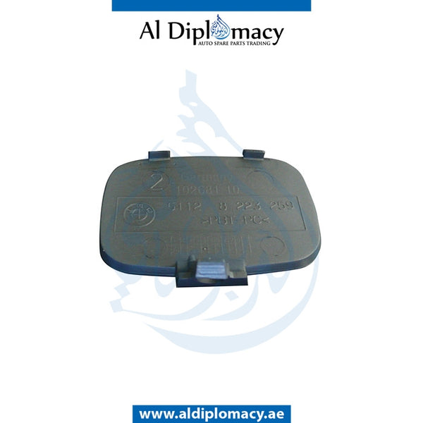 Rear BUMPER TOWING HOOK COVER for BMW 7 SERIES 2001-2008 models, Part Number 51128223259