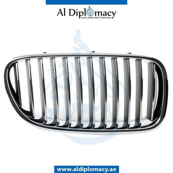Right SHOW GRILLE for BMW 5 SERIES 2010-2016 models, Part Number 51137203650