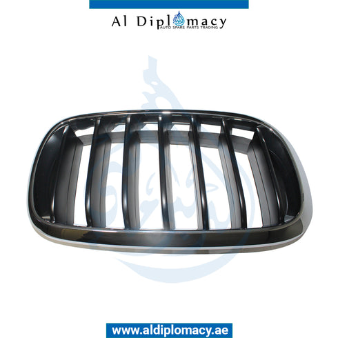 Right SHOW GRILLE for BMW X5 SERIES 2013-2018 models, Part Number 51137294486