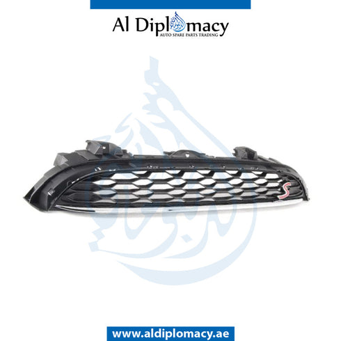 Front BUMPER Grille, CENTER for Mini Mini 2015-2020 models, Part Number 51137335528