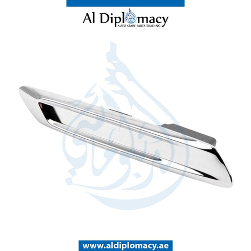 Front Left FENDER MOLDING for BMW 5 SERIES 2010-2016 models, Part Number 51137336645