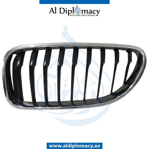 Left SHOW GRILLE for BMW 6 SERIES 2010-2015 models, Part Number 51137370389