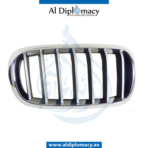 Right SHOW GRILLE for BMW X6 SERIES 2014-2019 models, Part Number 51137373698