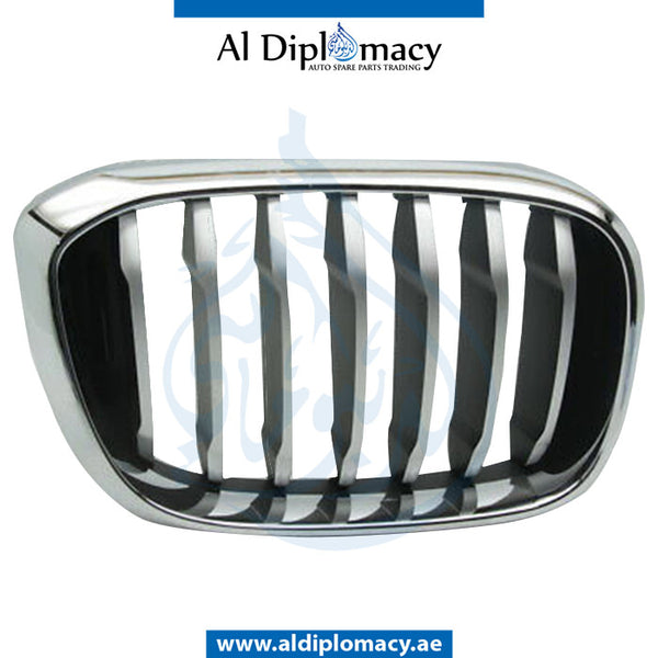 Right SHOW GRILLE for BMW X3 SERIES 2017-2021 models, Part Number 51137478670