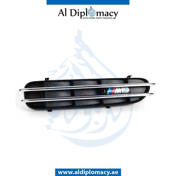 Front Right FENDER GRILLE for BMW 5 SERIES models, Part Number 51137896850