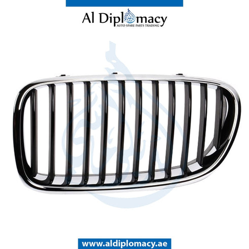 Left SHOW GRILLE for BMW 5 SERIES 2010-2016 models, Part Number 51138054491