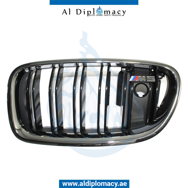 Left SHOW GRILLE for BMW 5 SERIES 2010-2016 models, Part Number 51138057229