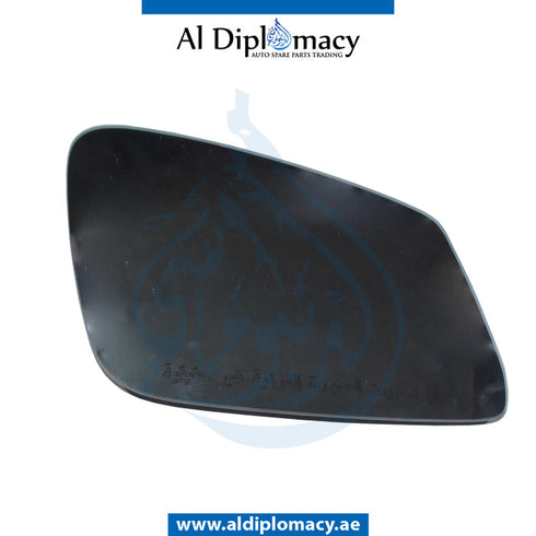 Right Mirror GLASS for BMW 5 SERIES 2008-2015 models, Part Number 51167186586