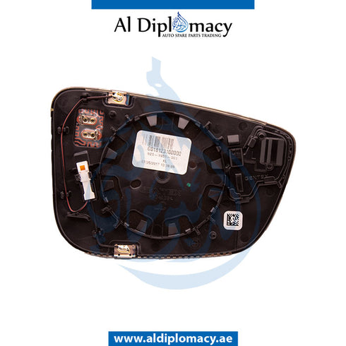 Right Mirror, GLASS for BMW 5 SERIES 2017-2020 models