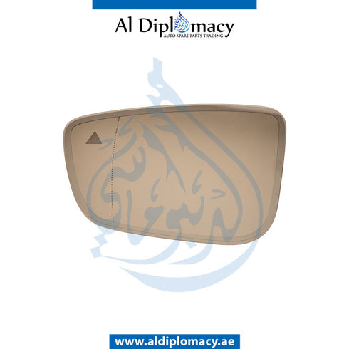 Right Mirror, GLASS for BMW 5 SERIES 2017-2020 models, Part Number 51167468656