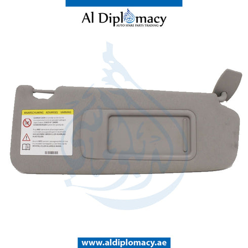 Right SUN VISOR for BMW 5 SERIES 2010-2016 models, Part Number 51169173432