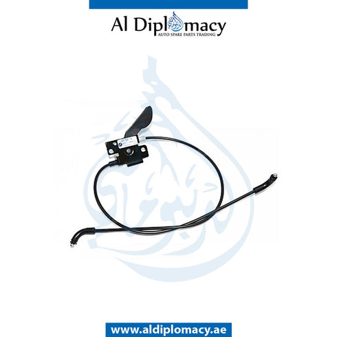 HOOD LATCH CONTROL for BMW 5 SERIES 2009-2013 models, Part Number 51237183765