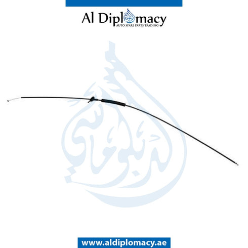 Rear HOOD RELEASE CABLE for BMW 7 SERIES 2001-2008 models, Part Number 51237197474