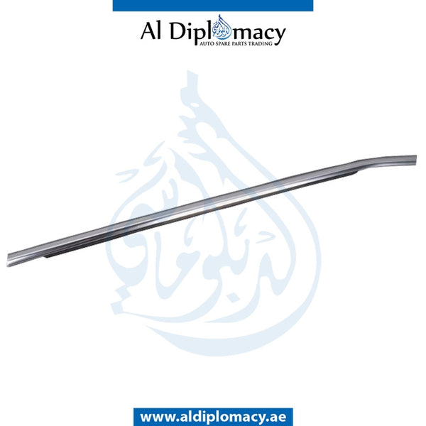 Front Left CHANNEL Cover, EXTERIOR DOOR for BMW X5 SERIES 2006-2013 models, Part Number 51337174391