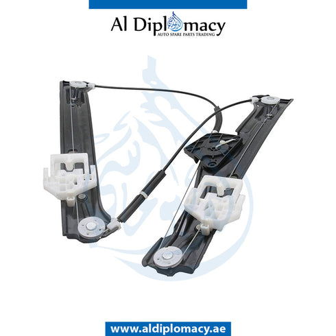 Front Left DOOR WINDOW LIFTER for BMW 5 SERIES 2004-2010 models, Part Number 51357184383