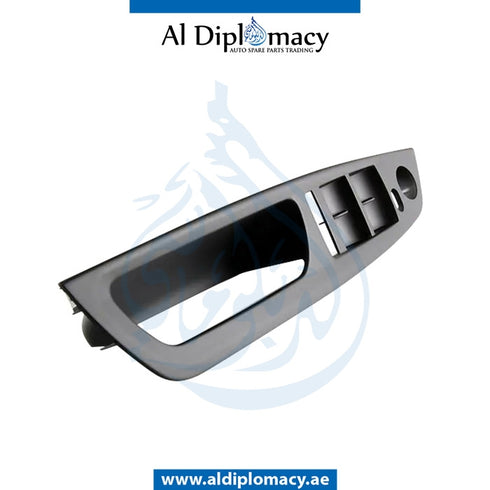 Front Left DOOR WINDOW SWITCH PANEL COVER for BMW X5 SERIES 2006-2013 models, Part Number 51416975777