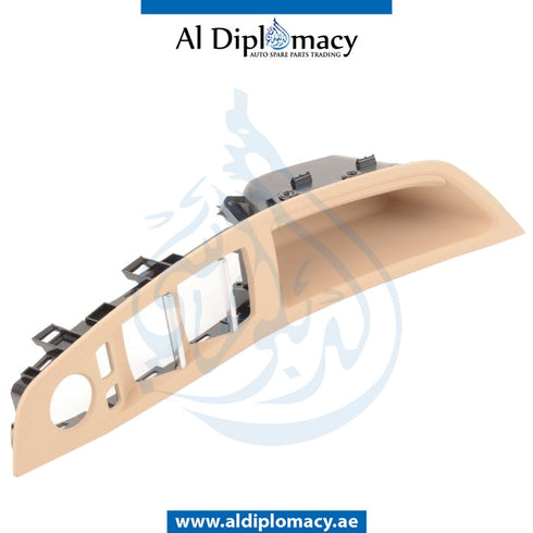 DOOR HANDLE SWITCH COVER for BMW 5 SERIES 2010-2016 models, Part Number 51417225875