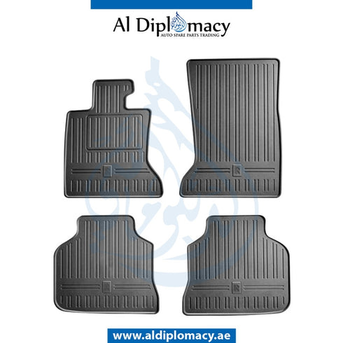 Left FLOOR Mats, HAND Drive, SET for GHOST 2009-2020 models, Part Number 51472406179