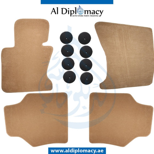 FLOOR MATS for BMW 7 SERIES 2001-2008 models, Part Number 51477128129