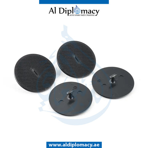 SET OF FLOOR Mats, Velours, LEATHER FRAMED for I8 2014-2018 models