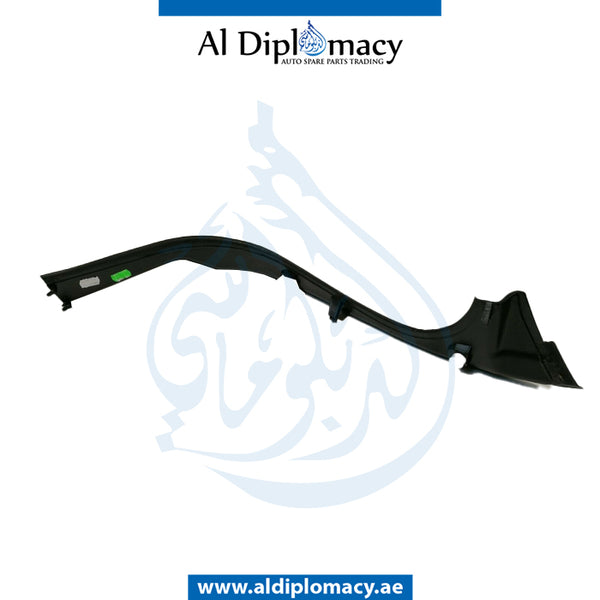 Left TRUNK LID WATER CHANNEL COVER for BMW 5 SERIES 2017-2020 models, Part Number 51497400595