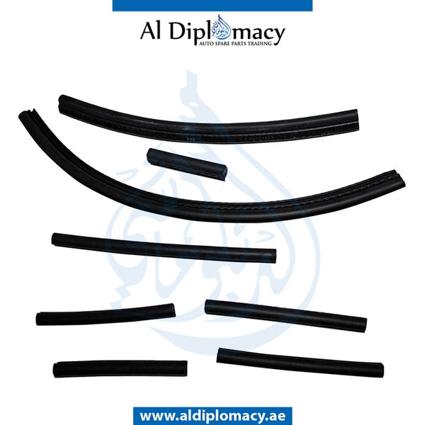 RADIATOR AIR DUCT Gasket, SET for BMW X5 SERIES 2006-2013 models, Part Number 51647218375