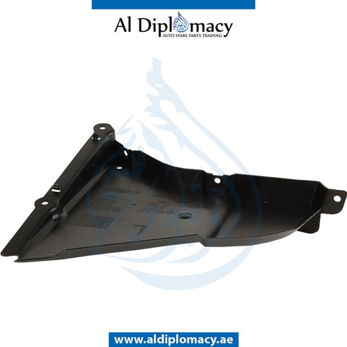 Left UNDER ENGINE COVER for BMW 5 SERIES models, Part Number 51717033753