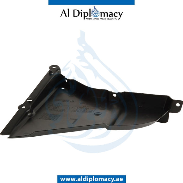 Left UNDER ENGINE COVER for BMW 5 SERIES models, Part Number 51717033753