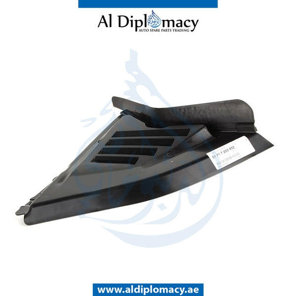 Right Lower ENGINE SPLASH SHIELD COVER for BMW 6 SERIES 2003-2010 models, Part Number 51717203952