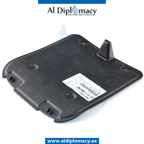 Front WHEEL ARCH AUXILIARY RADIATOR COVER for BMW 5 SERIES 2016-2020 models, Part Number 51717340195