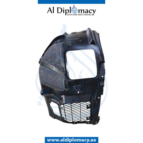 Front Left FENDER WHEEL HOUSING Cover, SECTION for BMW 5 SERIES 2016-2020 models, Part Number 51717340785