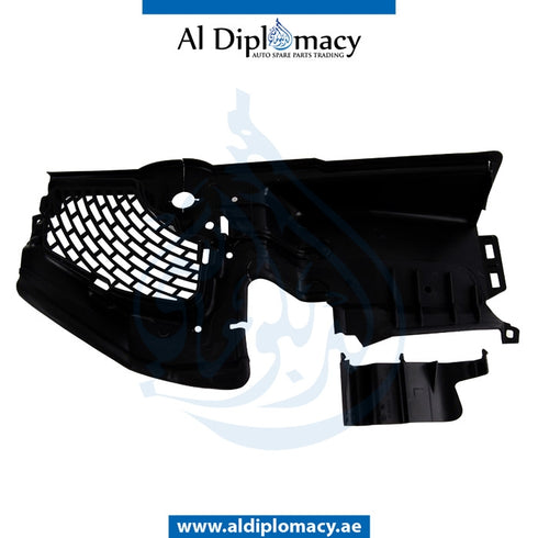 Front Left AIR DUCT SET for BMW 5 SERIES models, Part Number 51717897175