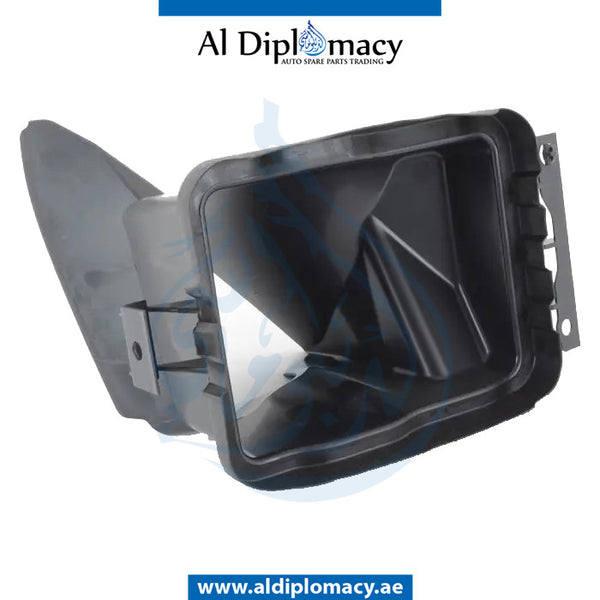 Right RADIATOR AIR DUCT for BMW 4 SERIES 2013-2017 models, Part Number 51747290614