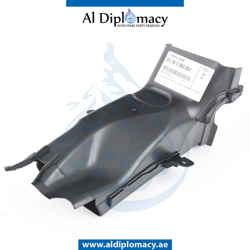 Left BRAKE AIR DUCT for BMW 5 SERIES 2016-2020 models, Part Number 51747383851