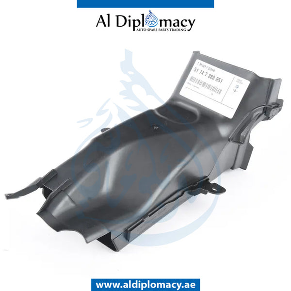 Left BRAKE AIR DUCT for BMW 5 SERIES 2016-2020 models, Part Number 51747383851