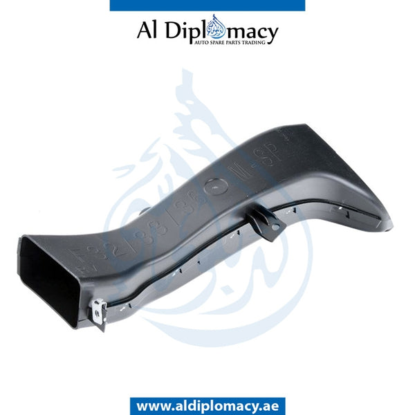 Right AIR Duct, BRAKE for BMW 4 SERIES 2013-2017 models, Part Number 51748054530