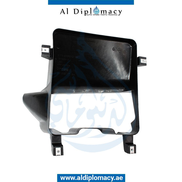 Right RADIATOR AIR DUCT for BMW X5 SERIES 2013-2018 models, Part Number 51748055212