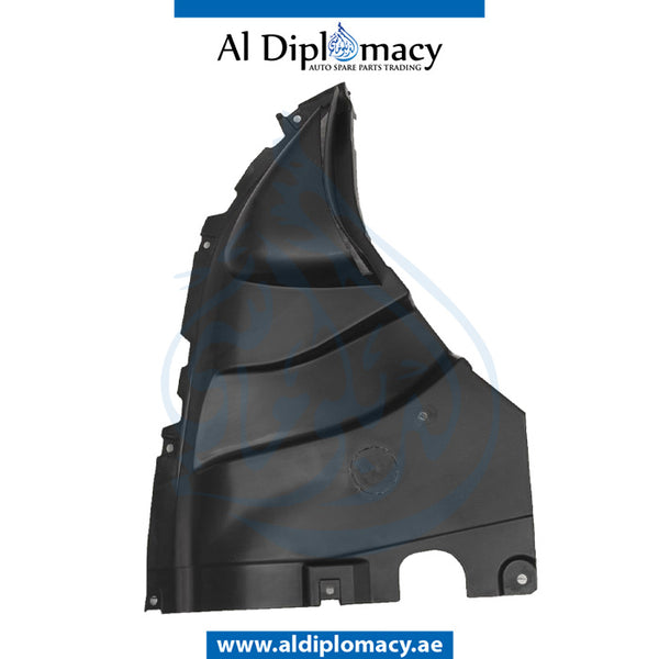 Front Left Lower FENDER WHEEL HOUSING COVER for BMW X5 SERIES 2018-2023 models, Part Number 51757424877