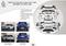 B.53 BODYKIT FOR GLE CLASS W167 2020 UPGRADE TO GLE 63 AMG for Mercedes-Benz GLE Class W167 (2019-2023) models