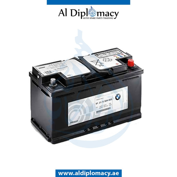 AGM STARTER BATTERY 105AH for BMW 3 SERIES 2009-2013 models, Part Number 61217604808