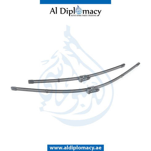 Front WIPER Blade, SET for BMW 5 SERIES 2017-2020 models, Part Number 61612447932