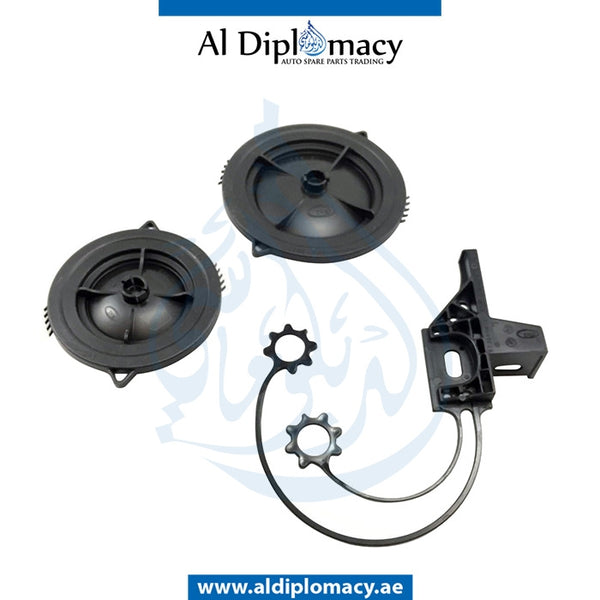 Left SET OF COVER Plates, HEADLIGHT for BMW 7 SERIES 2008-2015 models, Part Number 63117225299