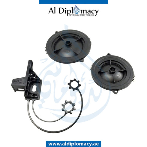 Right SET OF COVER Plates, HEADLIGHT for BMW 7 SERIES 2008-2015 models, Part Number 63117225300